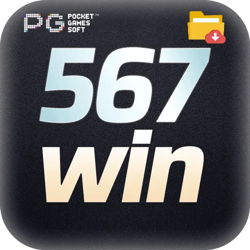 Banner destacando o app 567win disponível para baixar grátis